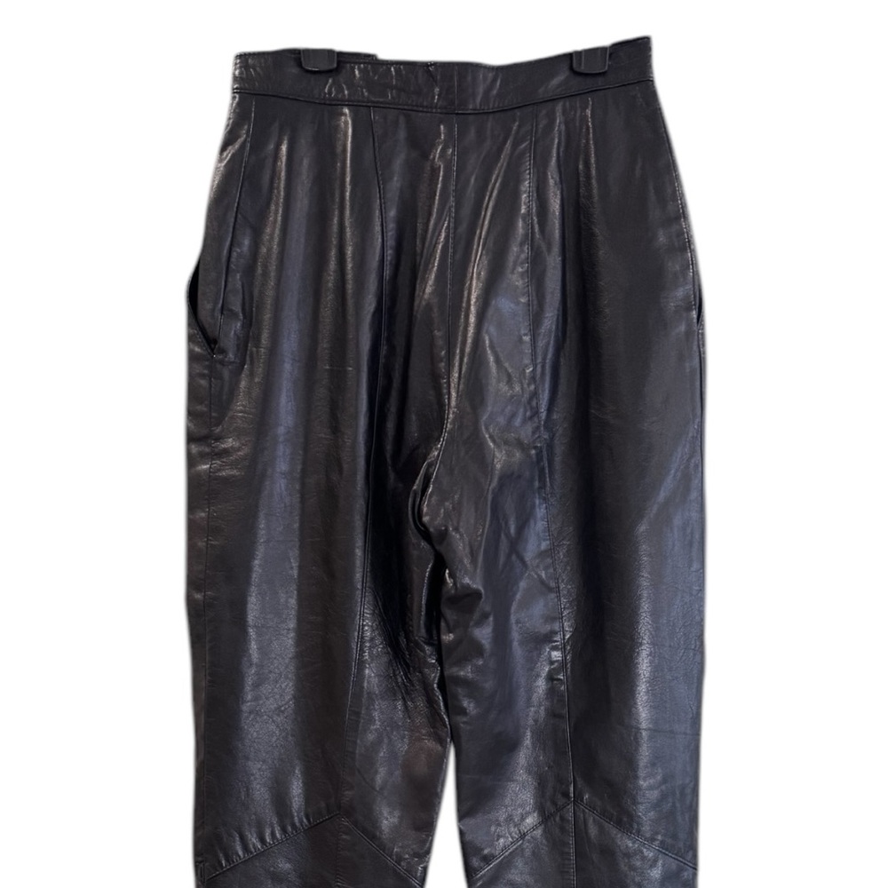Dominic Bellissimo Leather High Rise Pant 4 - Picture 11 of 15